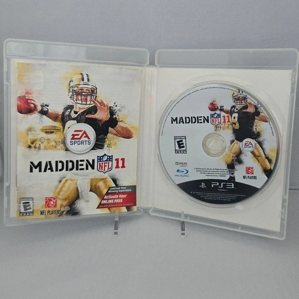 Madden NFL 11 (Sony PS3, 2010) Complete in Box‎ CIB Authentic TESTED